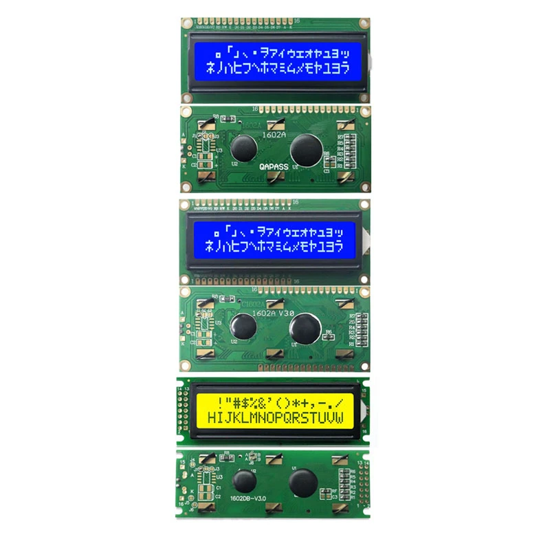 Alphanumeric 1602A Lcd Display